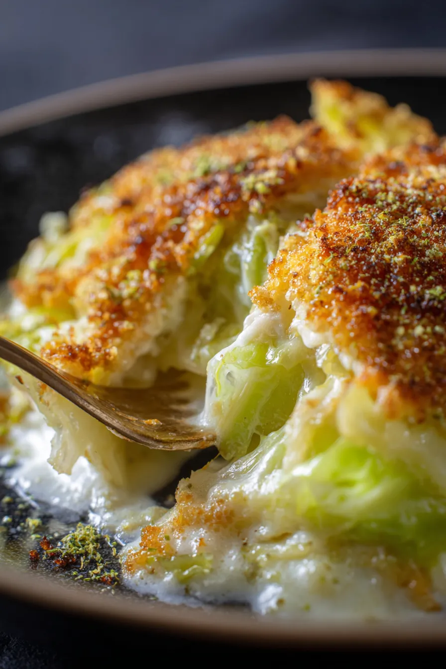 Baked gratin side dish