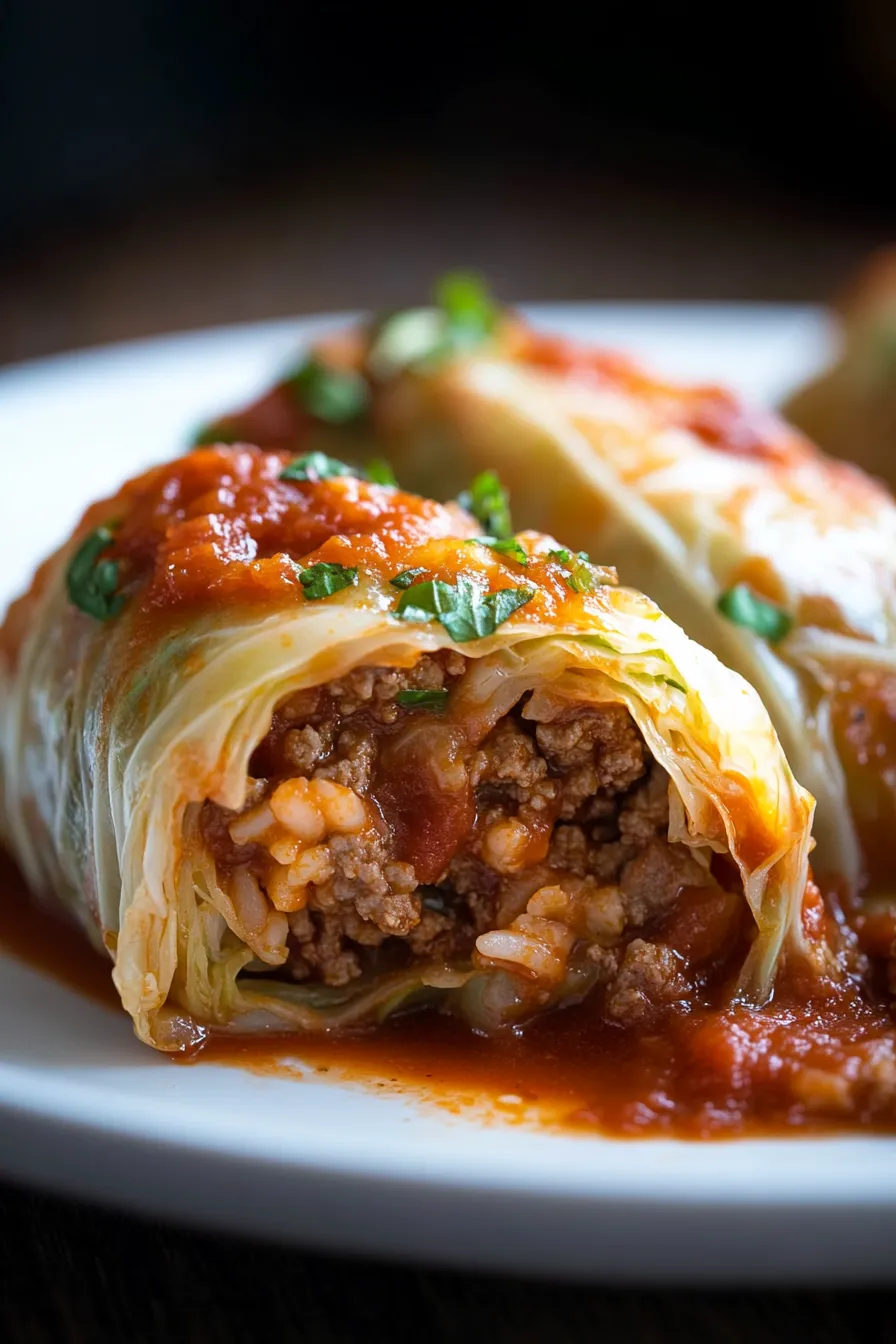 Cabbage Rolls-ingredients-overhead