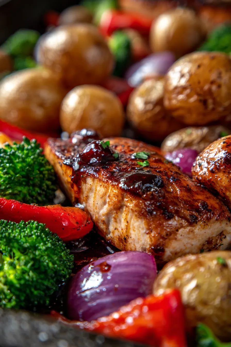 Caramelized Roasted Vegetables-vibrant-texture