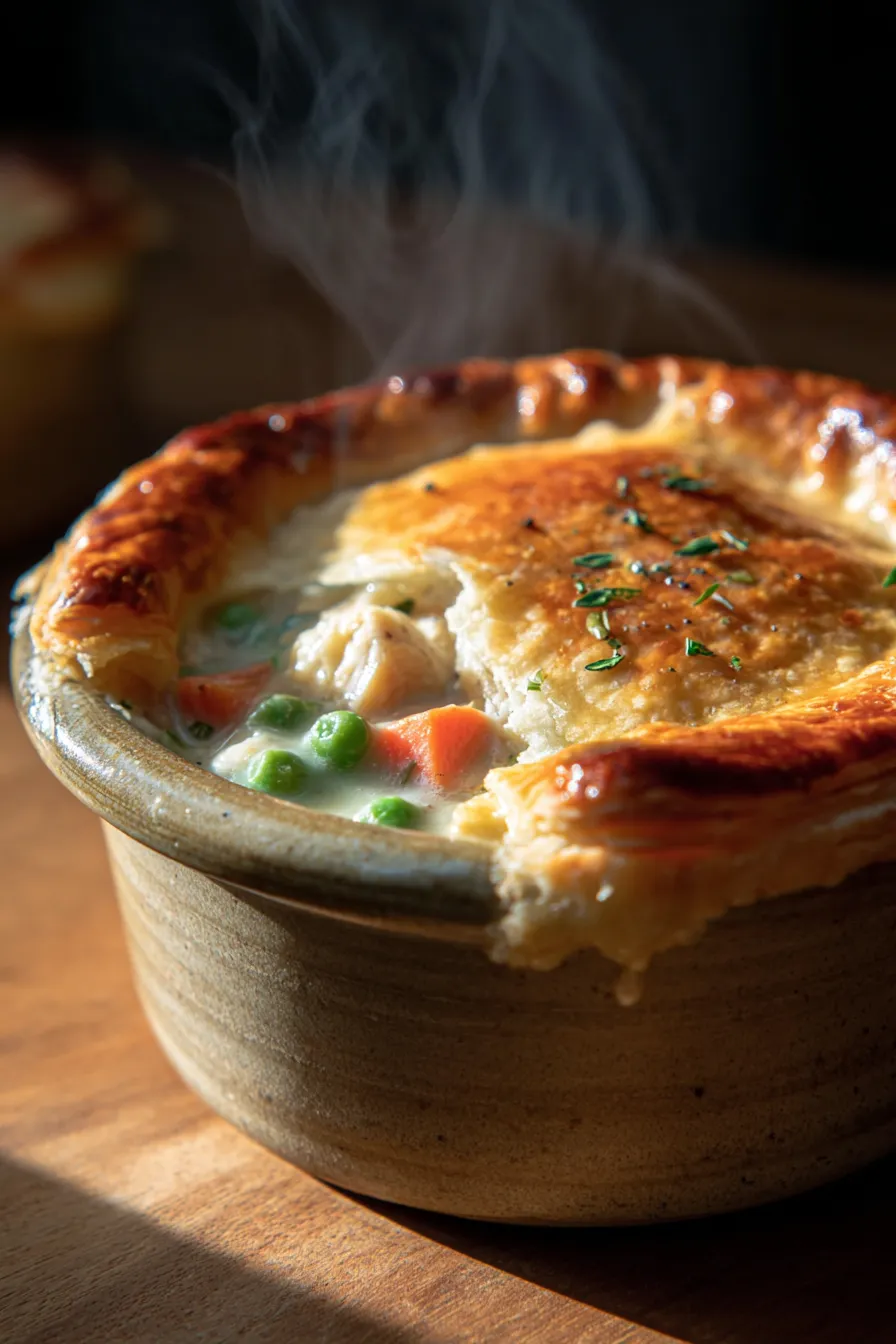 Classic Chicken Pot Pie with Flaky Golden Crust-ingredients-prep