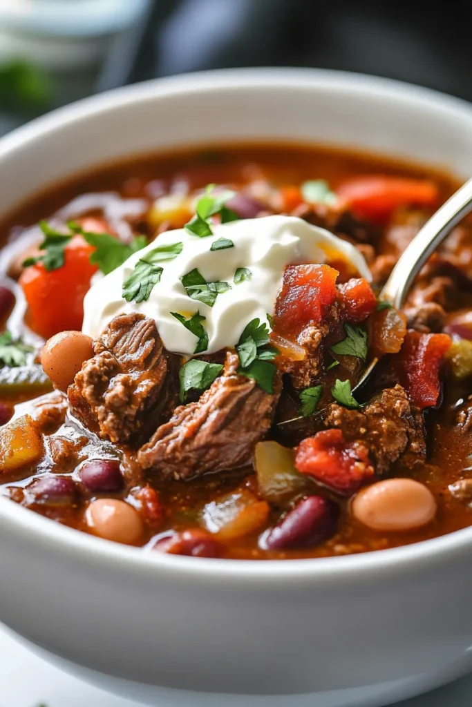 Ultimate Cozy Crockpot Steak Chili with Smoky Paprika