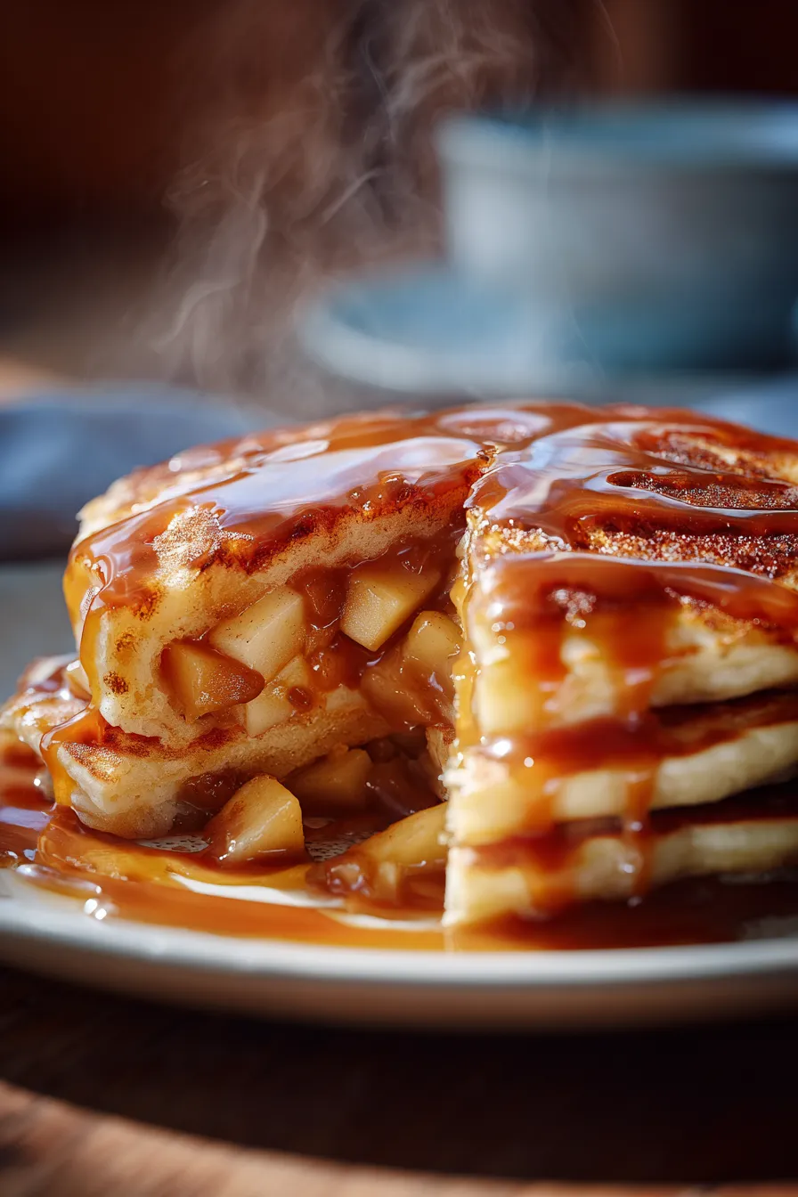 Fluffy pancake ingredients mixing