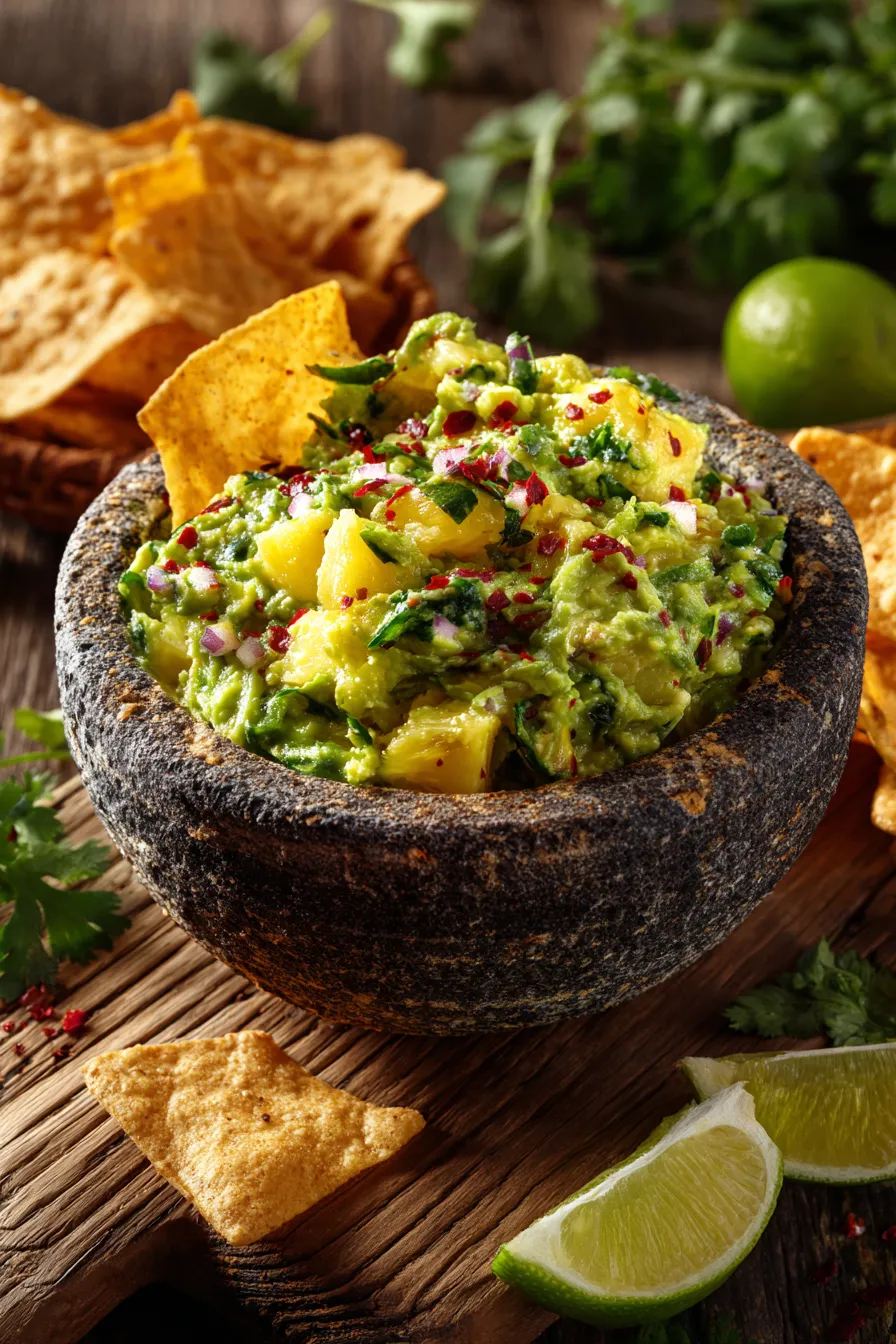 Fresh Guacamole-bowl-green