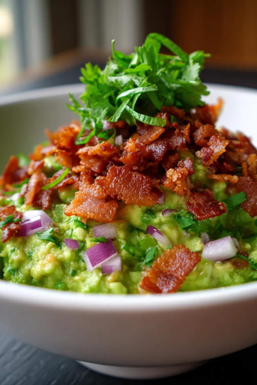 Guacamole-chips-dipping