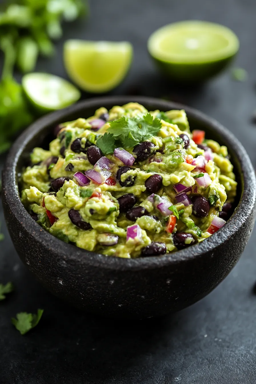 Guacamole-creamy-texture-closeup