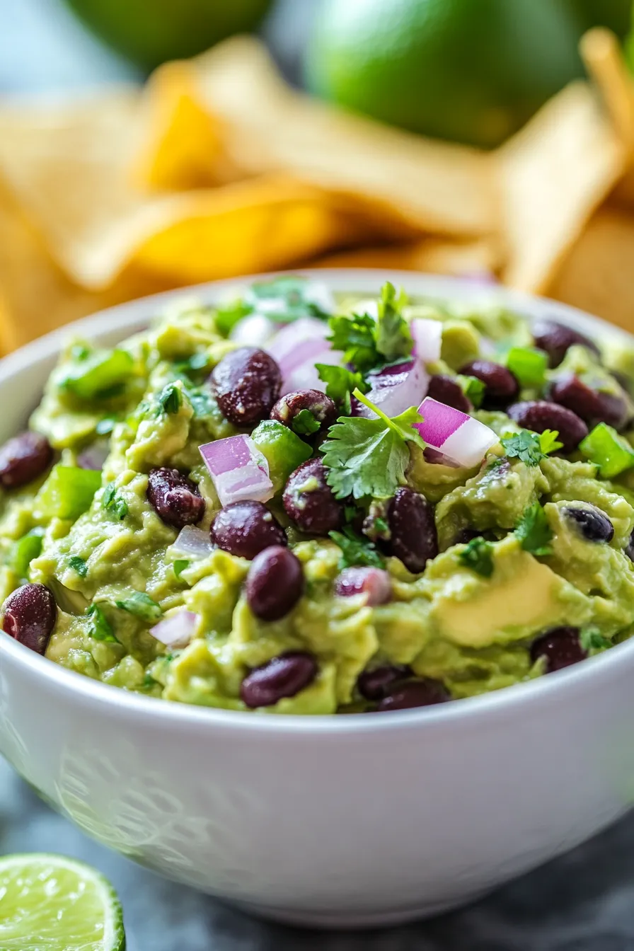 Guacamole-serving-chips