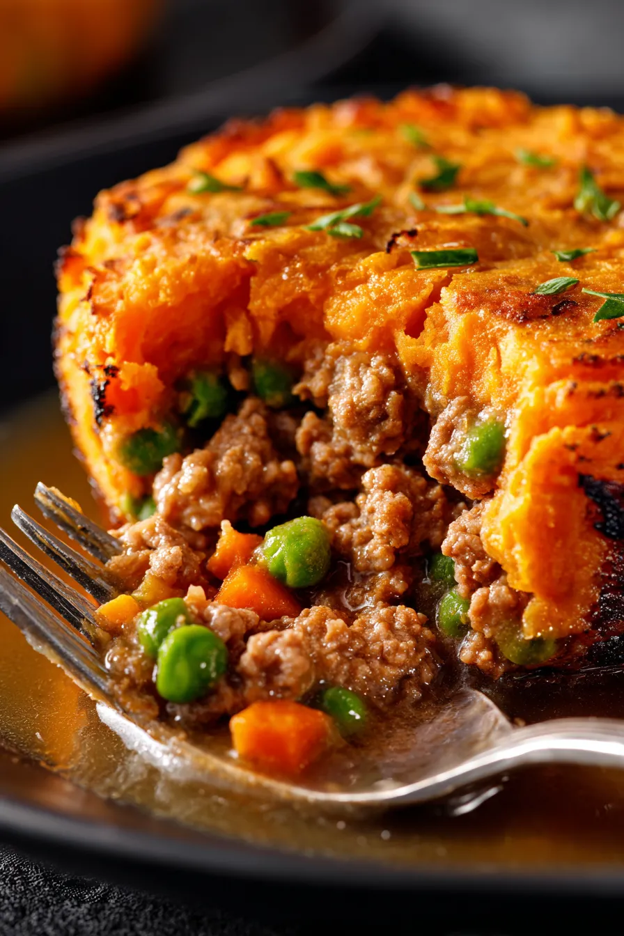 Healthy Cottage Pie Overhead