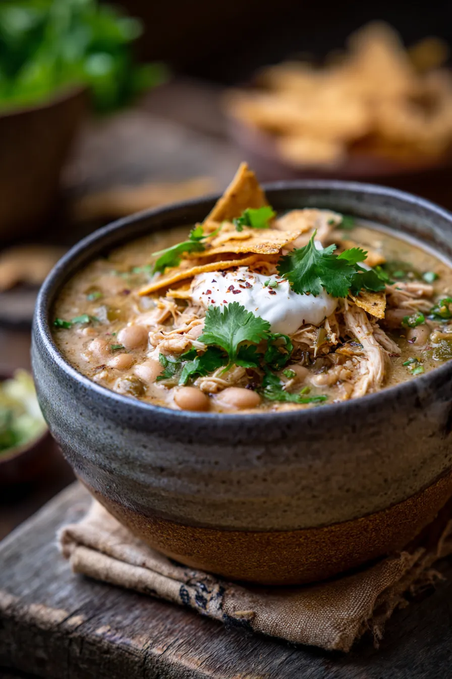 High-Protein White Chicken Chili-ingredients-prep-flatlay