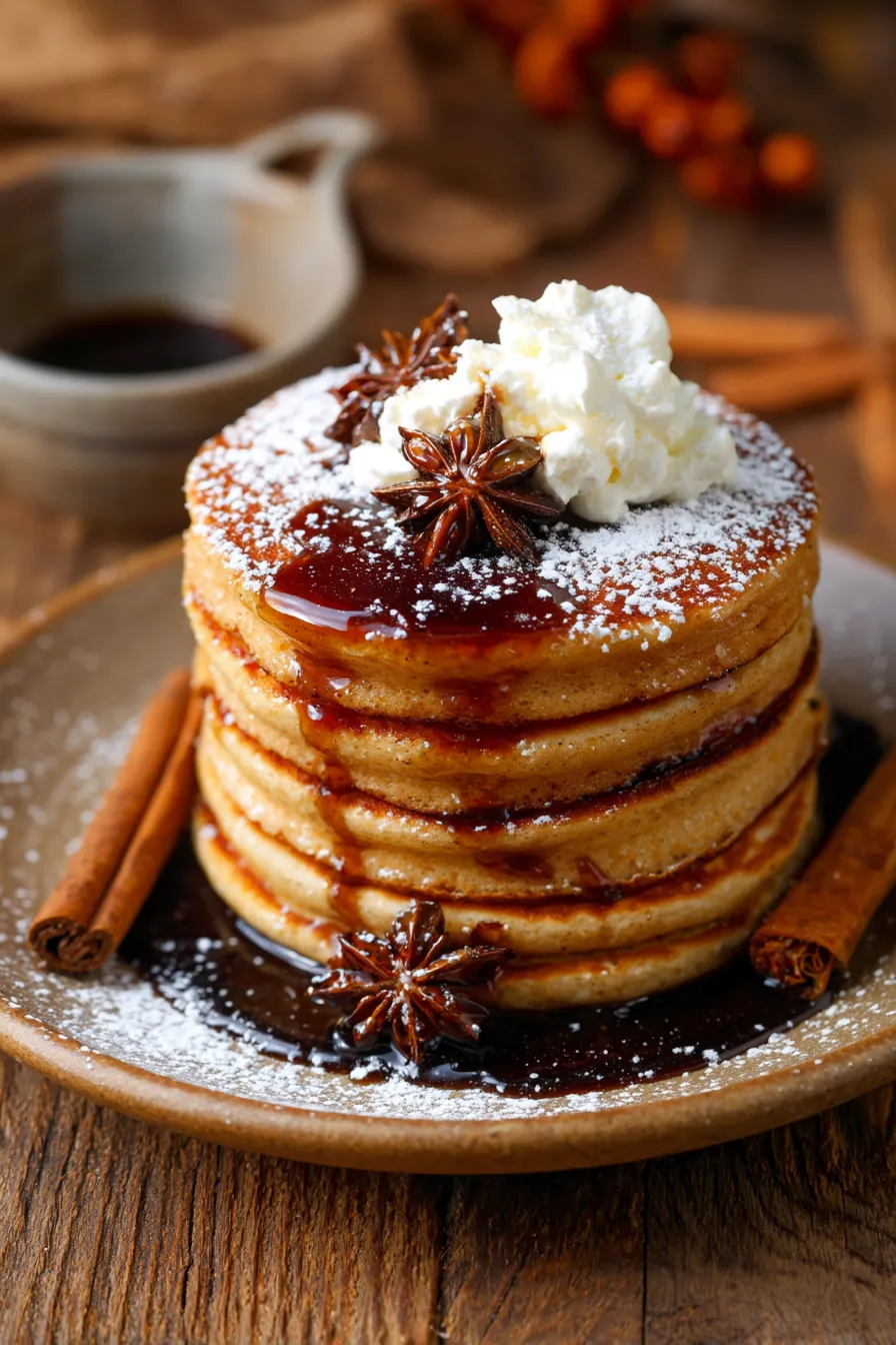 holiday-breakfast-table-gingerbread-pancakes