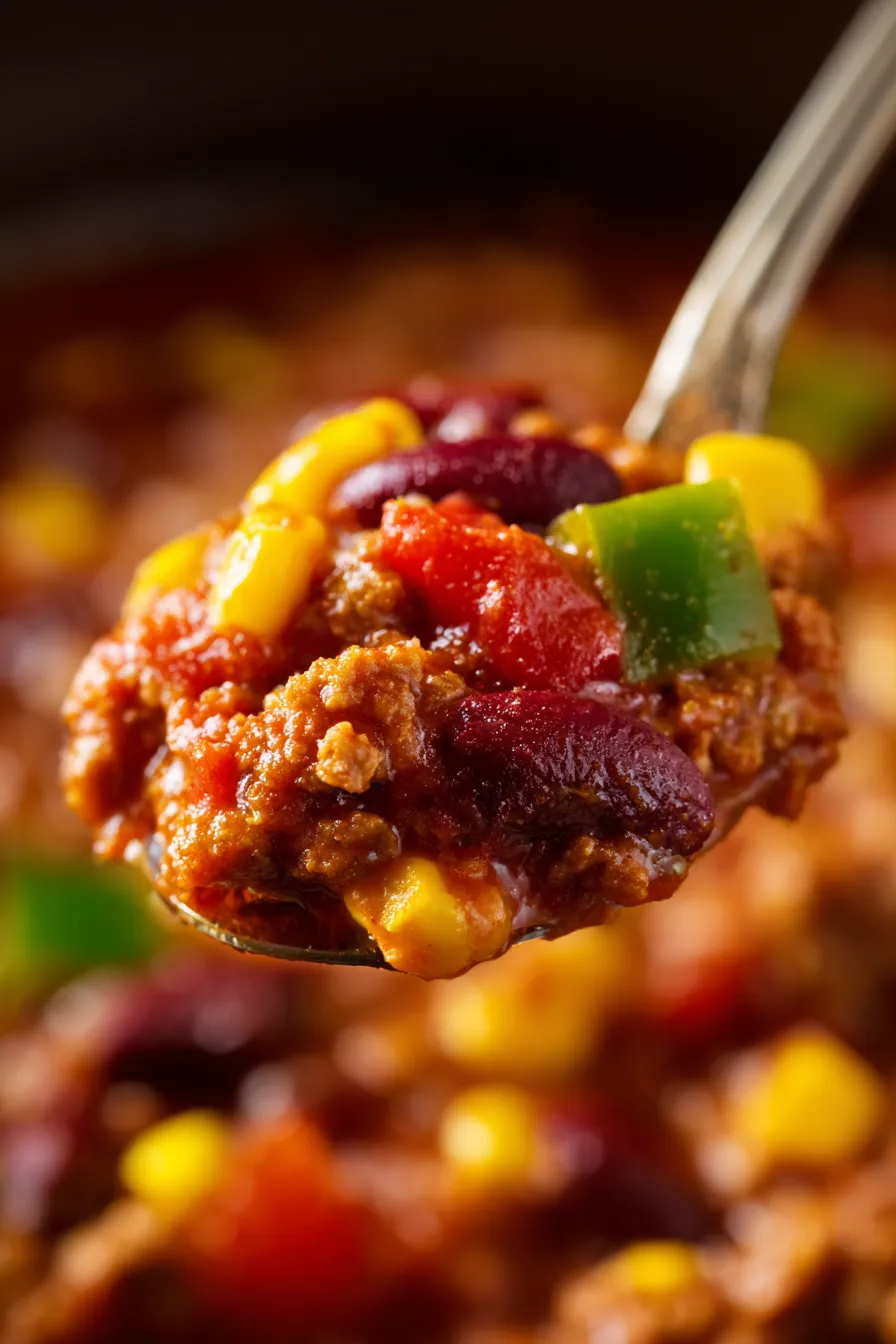 Ingredients Prepped for Chili