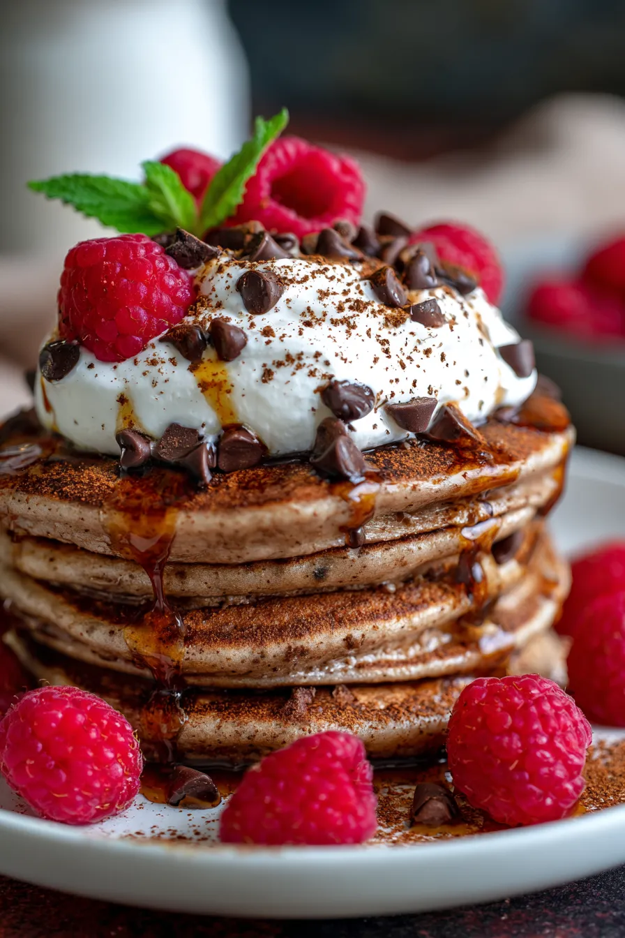 pancakes batter mix chocolate