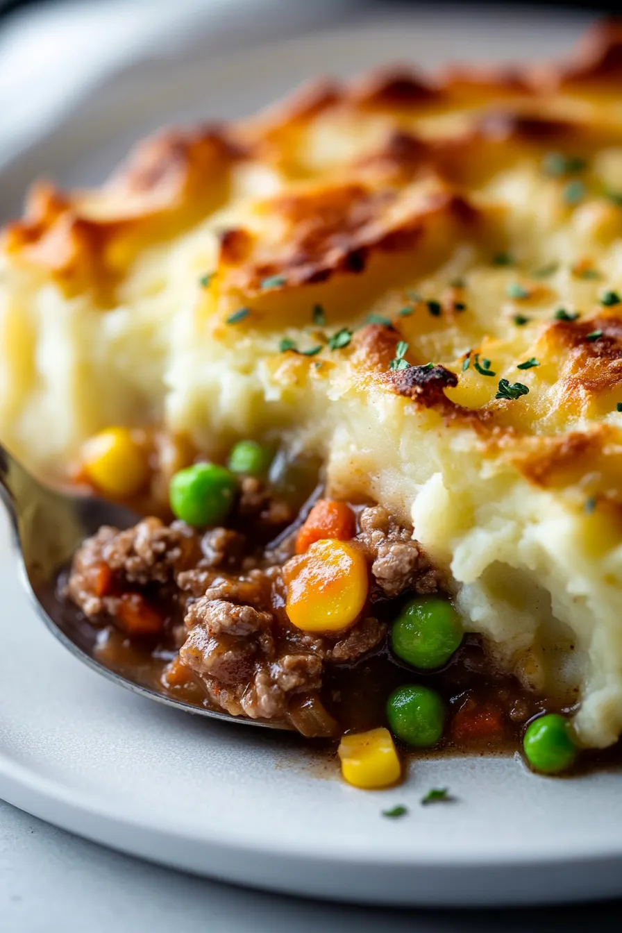 Shepherd’s Pie-dinner-table-setting-hearty meal