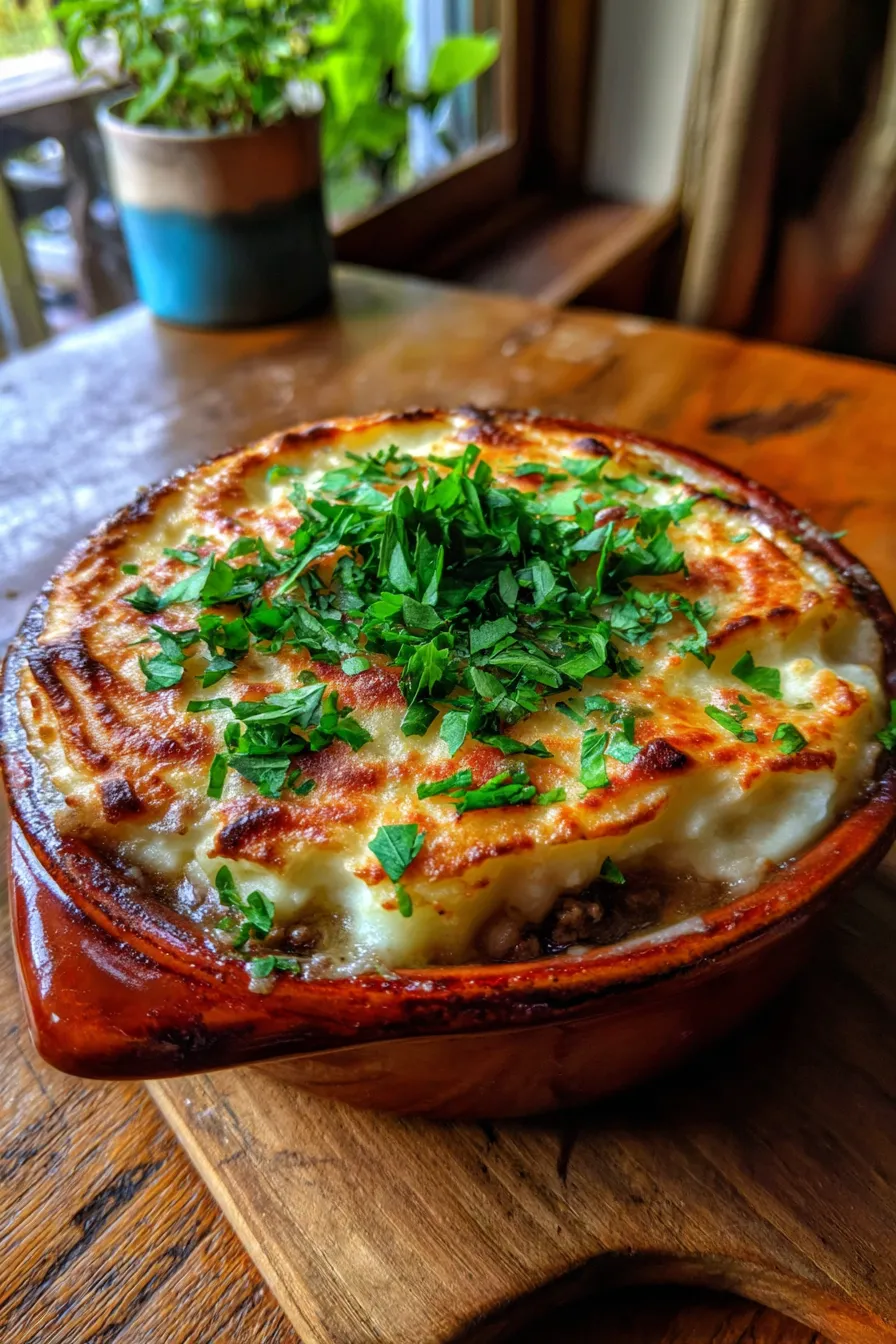 Shepherd’s Pie with Creamy Leeks-serving-slice