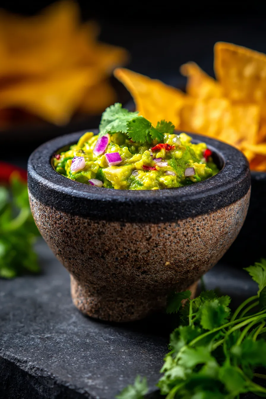 Smoky Guacamole-ingredients-fresh