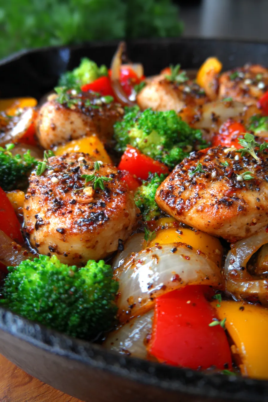 Chicken and Veggies-meal-prep