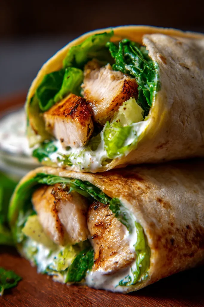 Easy Chicken Caesar Wraps: Your Busy Weeknight Go-To!