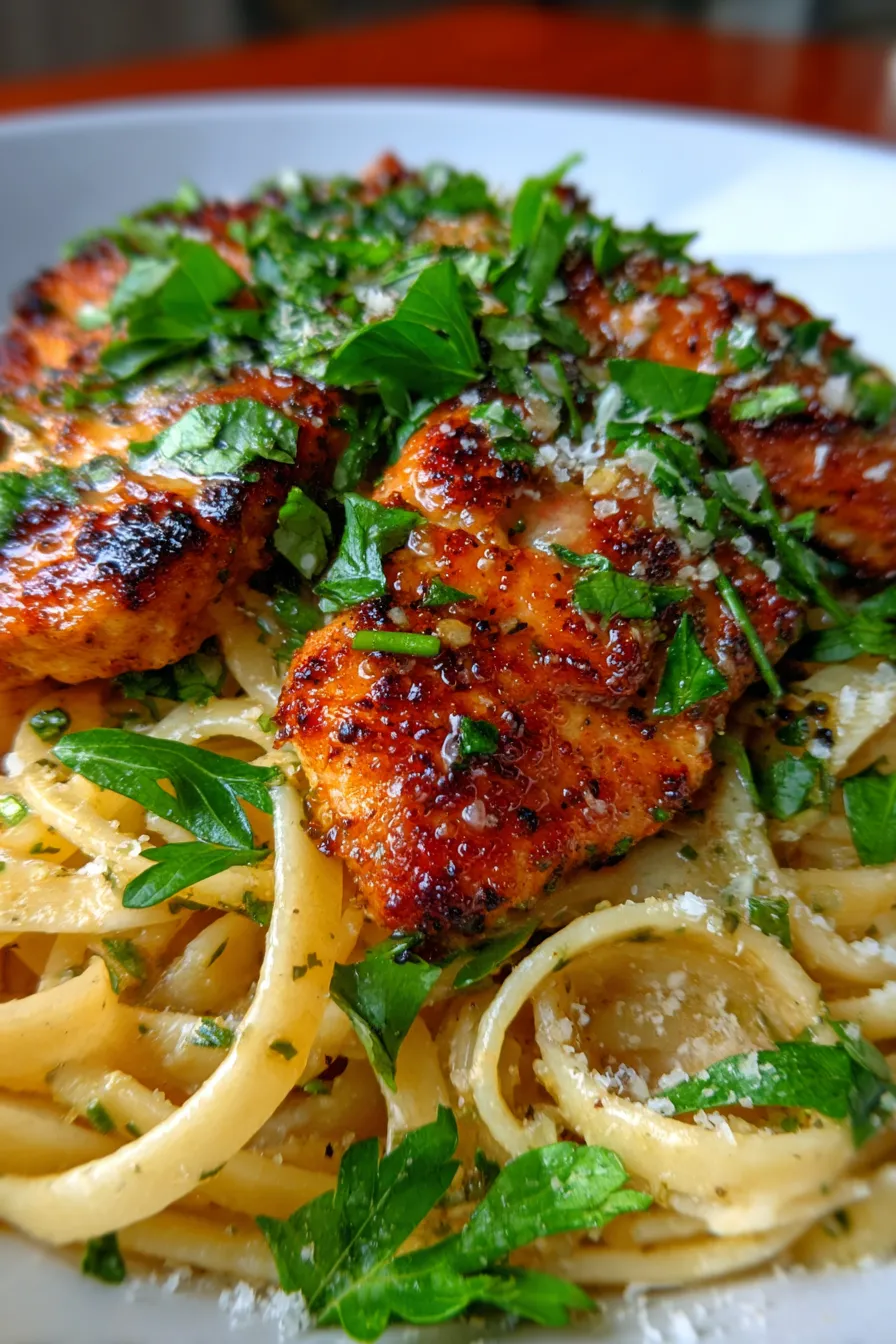 Cowboy Butter Chicken Linguine-sauce-texture