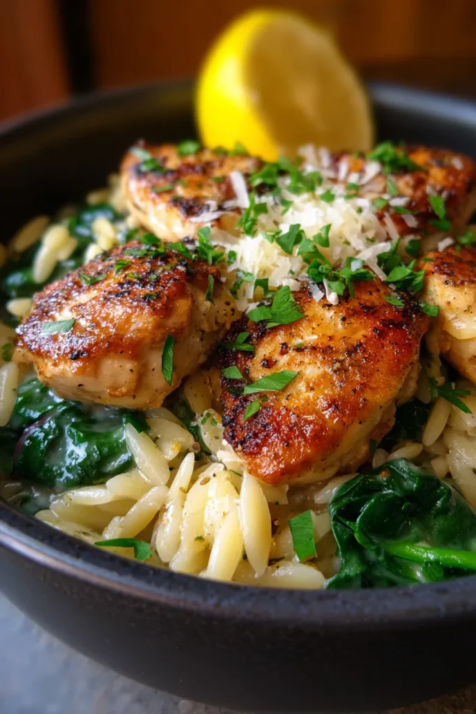 Ultimate Creamy Orzo Dinner with Chicken (Easy & Delicious!)