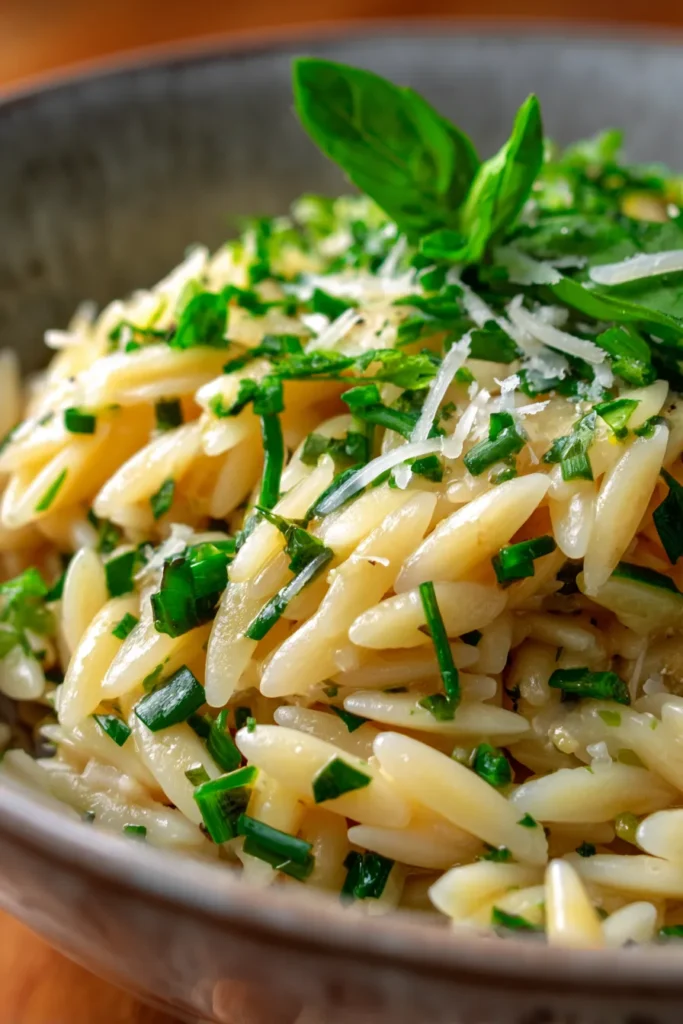 Creamy Garlic Herb Orzo: Your New Favorite Easy Dinner!