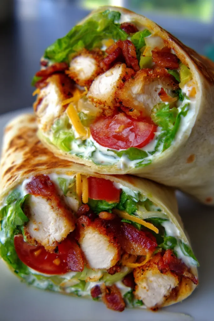Crispy Chicken Bacon Ranch Wraps – Easy Family Dinner