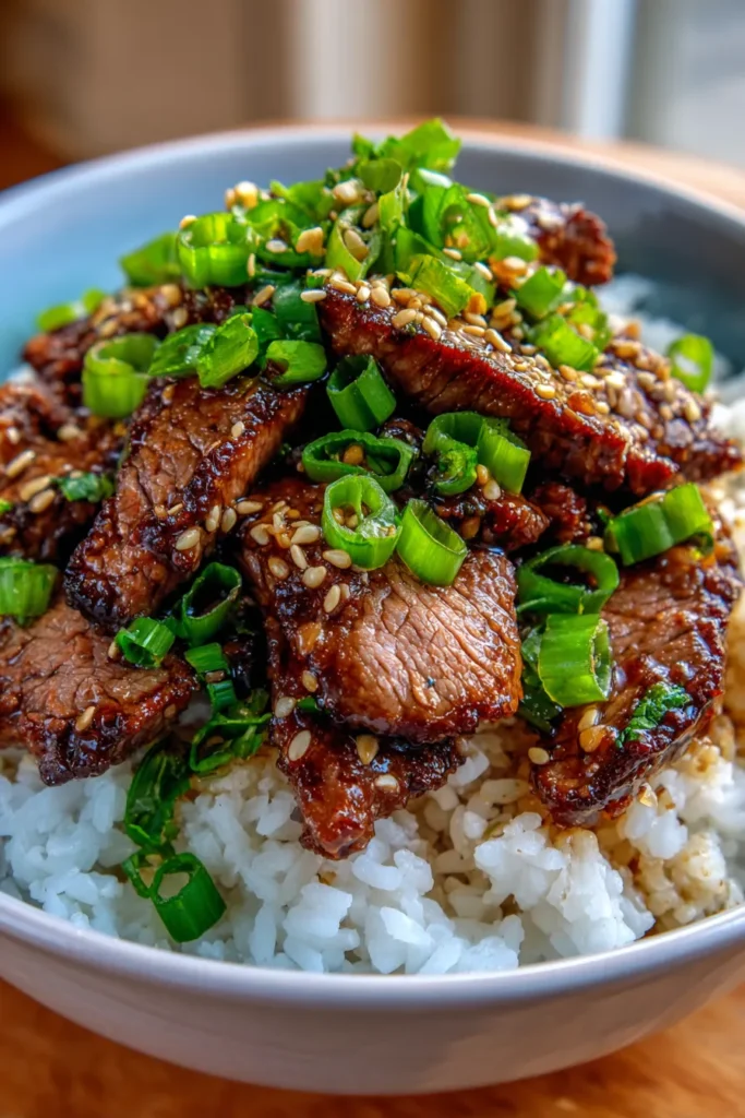 Easy Crockpot Mongolian Beef: Rich, Savory & Family Favorite!