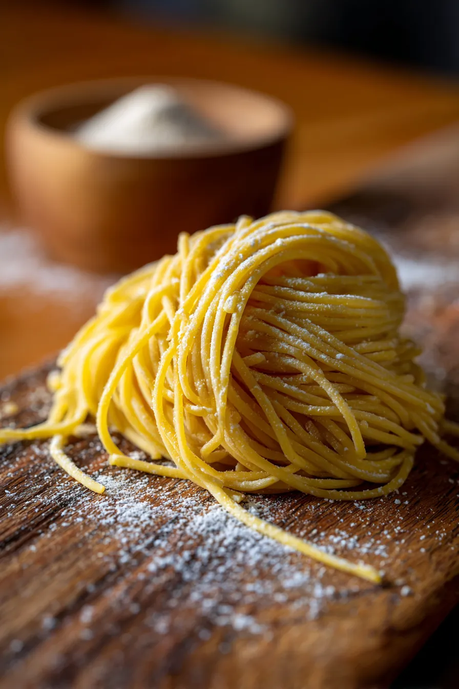 Easy Homemade Ramen Noodles-overhead-ingredients