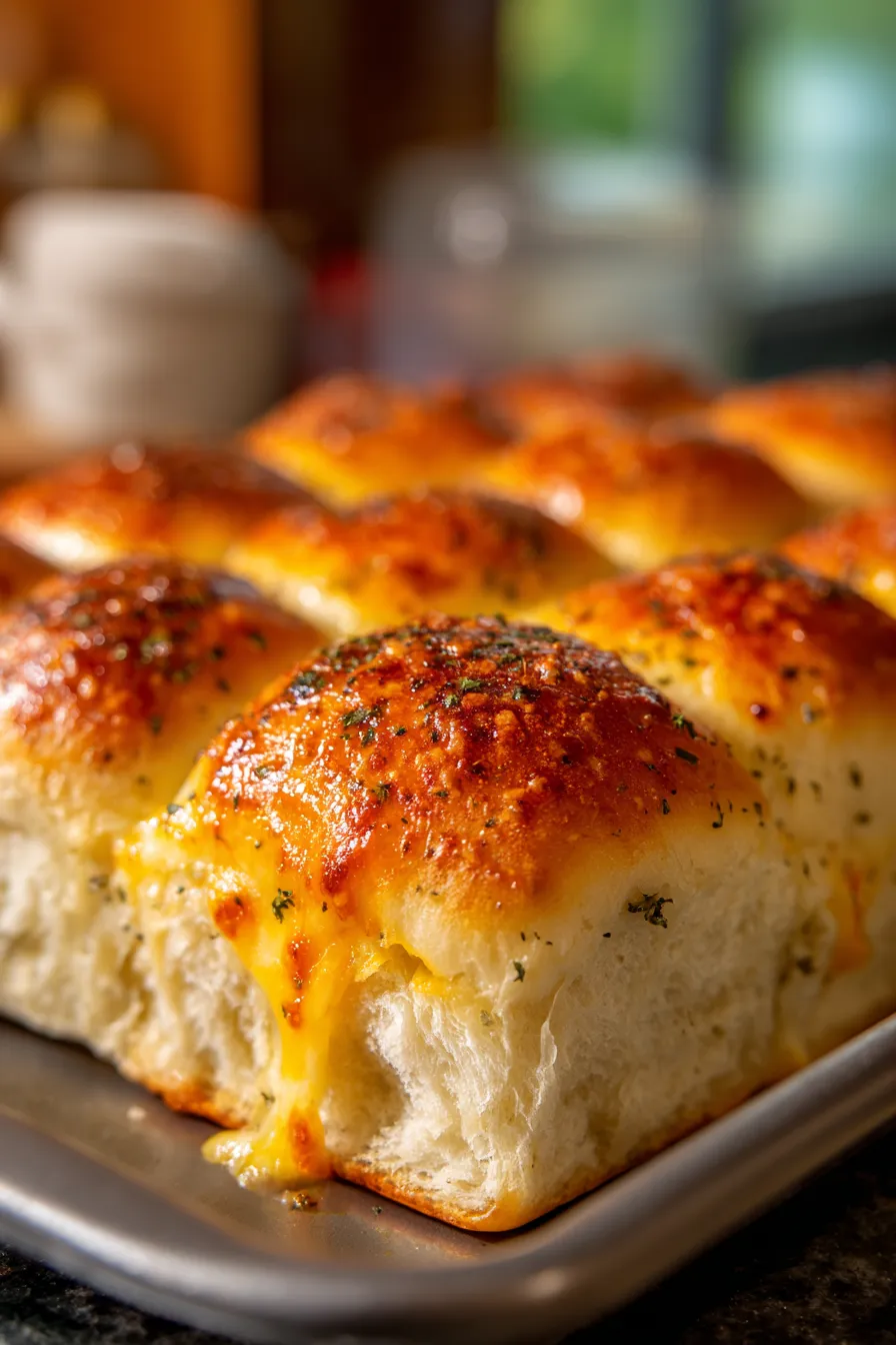 Hawaiian Roll Grilled Cheese Sliders-platter-serving