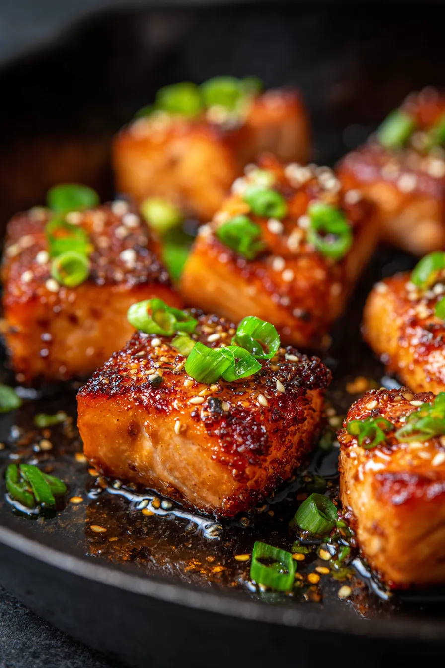 honey garlic salmon meal prep