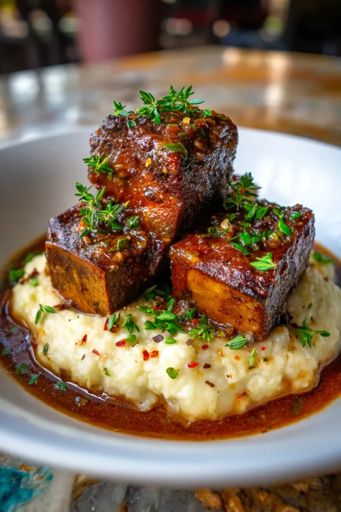 Super Tender Slow Cooker Beef Short Ribs – Easy & Comforting
