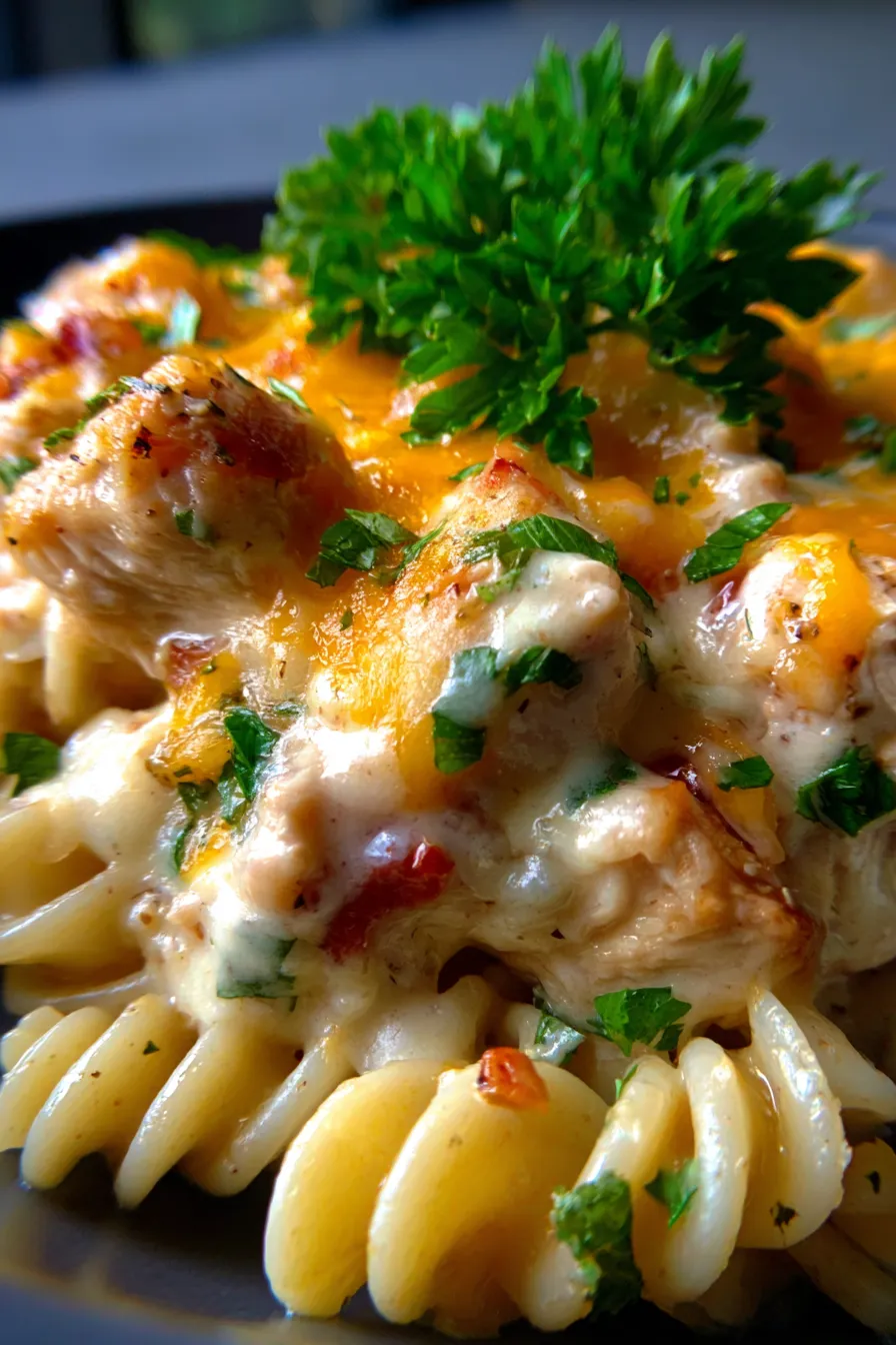 Slow Cooker Chicken-cheesy