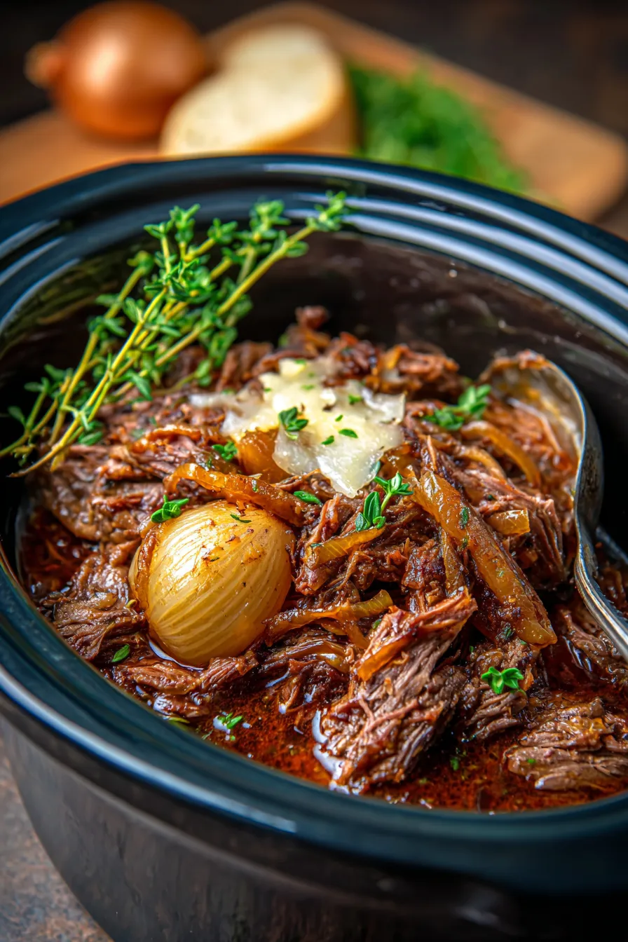 Slow Cooker-ingredients-overhead