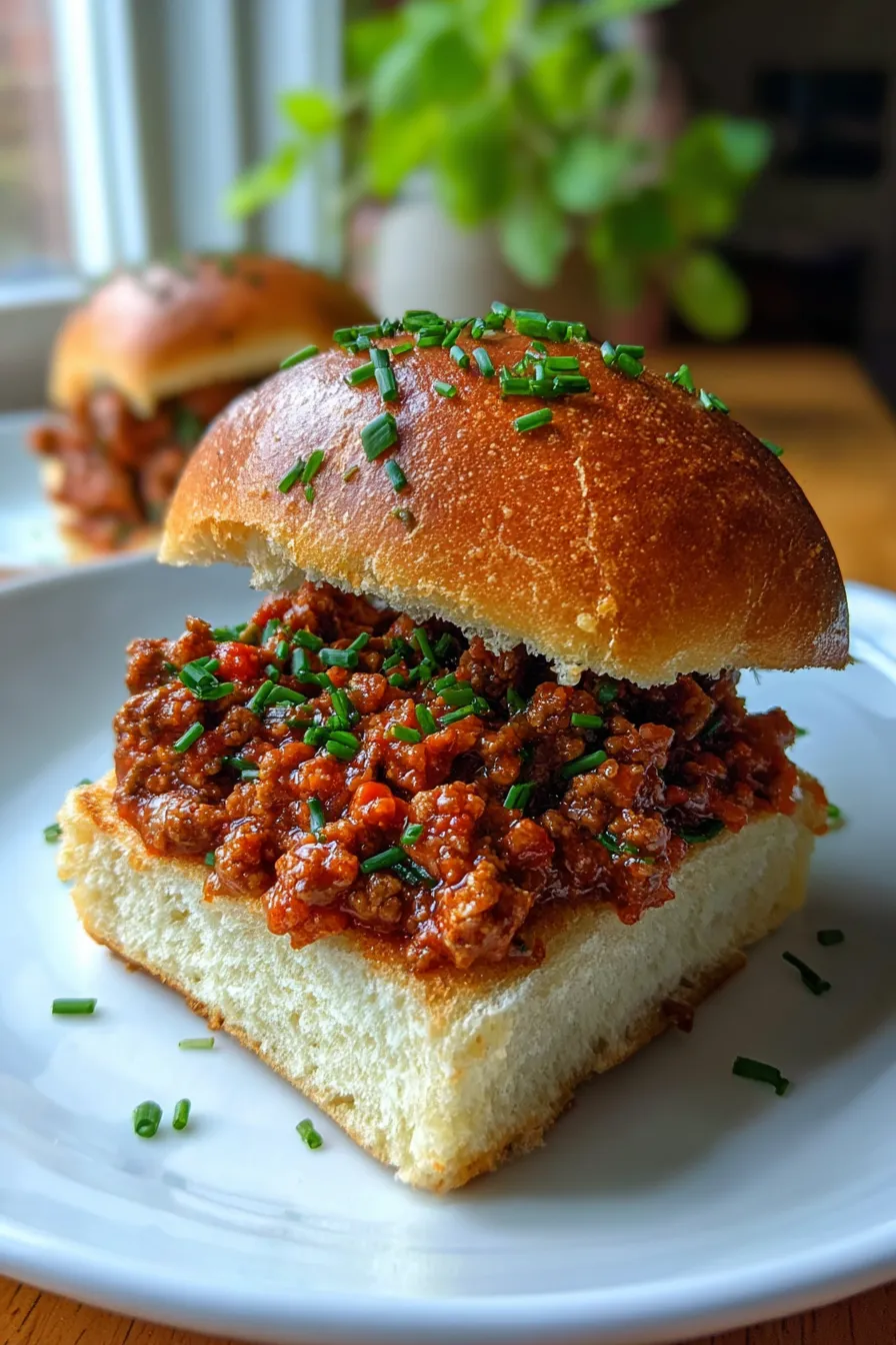 Slow Cooker Sloppy Joes-texture-closeup