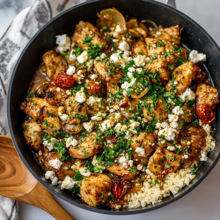 Hot Honey Feta Chicken