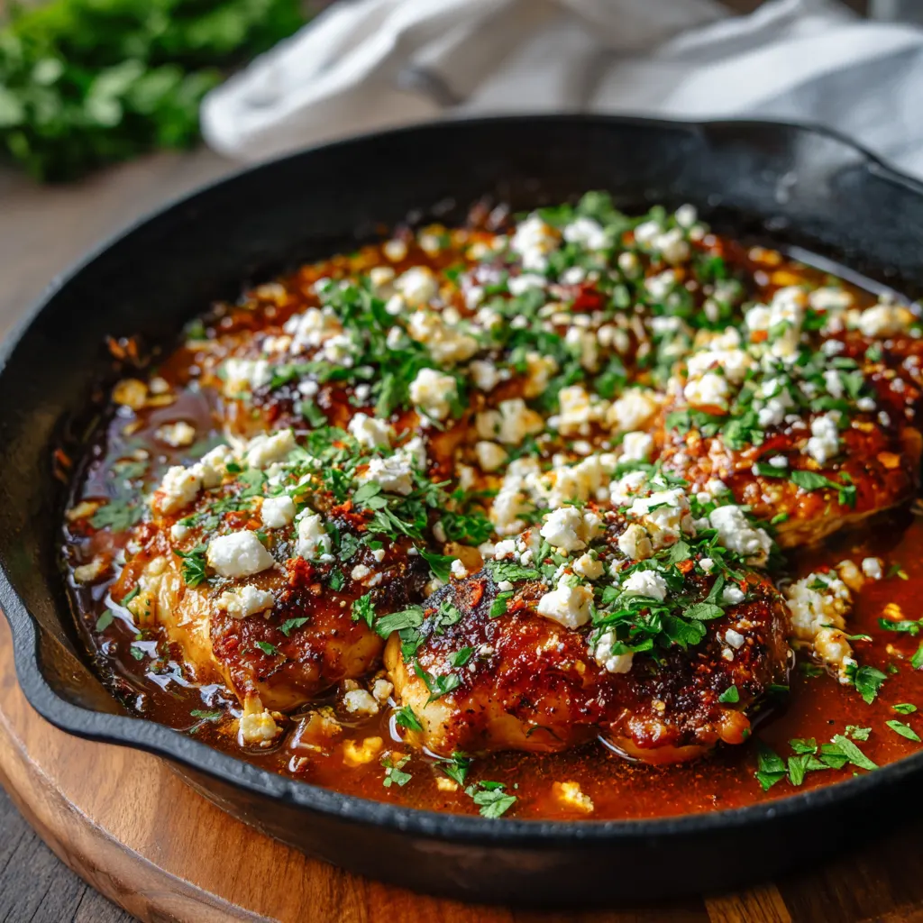 Hot Honey Feta Chicken
