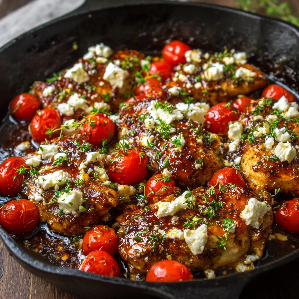 Hot Honey Feta Chicken