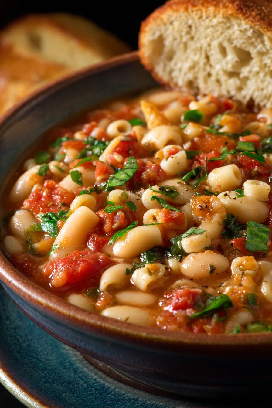 Barefoot Contessa Pasta Fagioli Recipe - An Organized Chaos-texture-closeup
