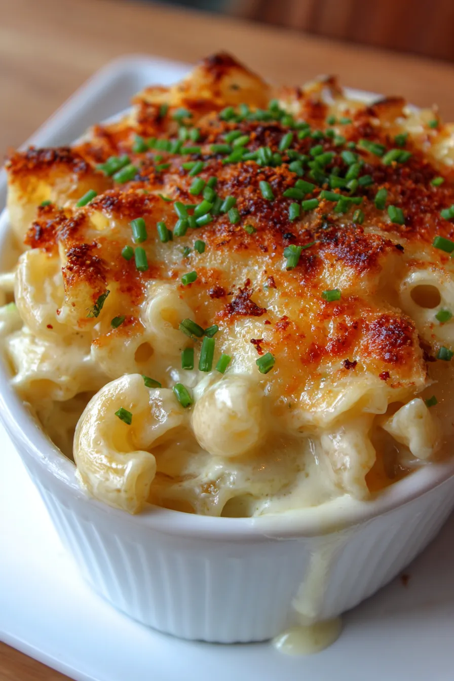 Brie Mac and Cheese: Creamy Comfort in Every Bite-baking-dish