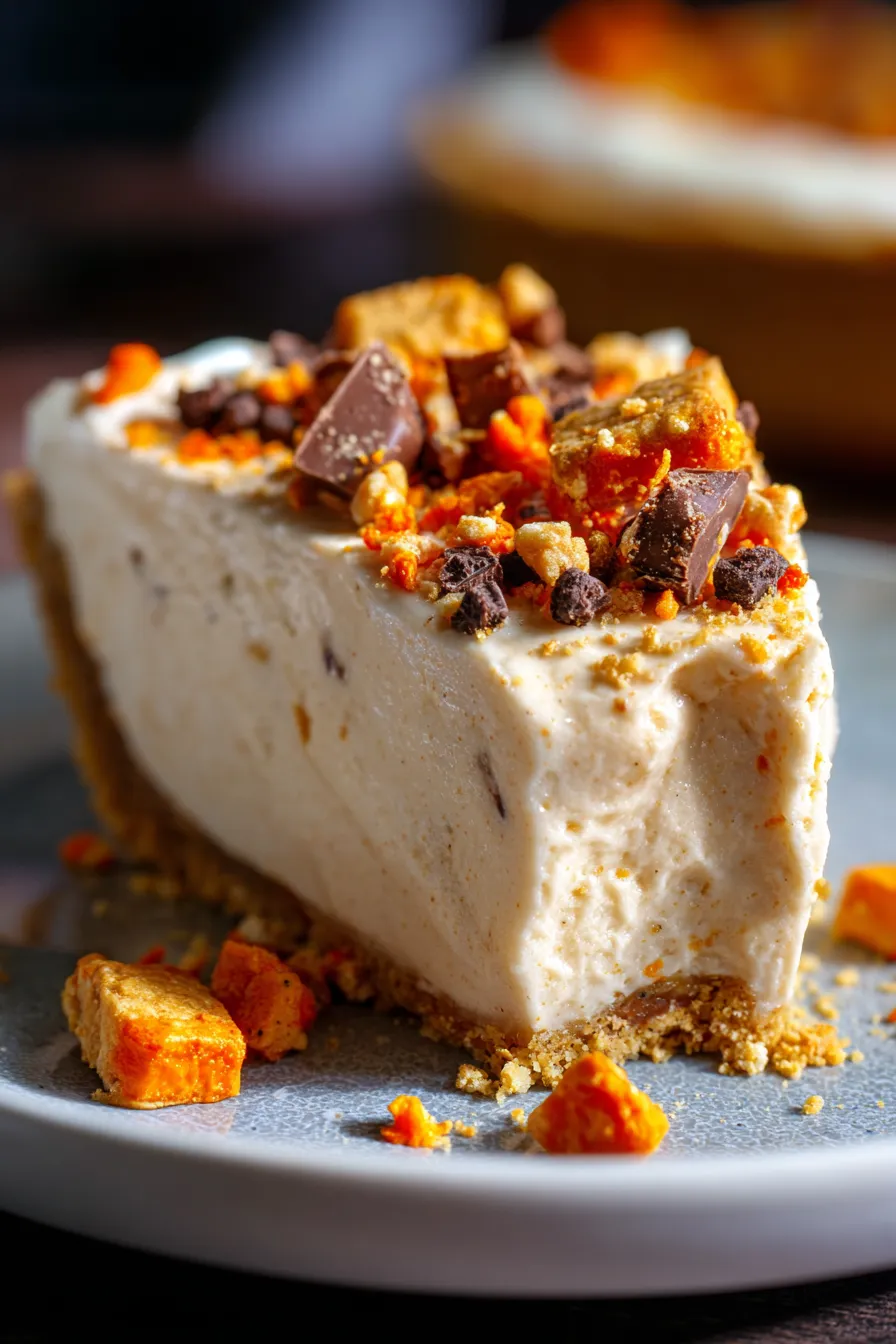 Butterfinger Pie-ingredients-setup
