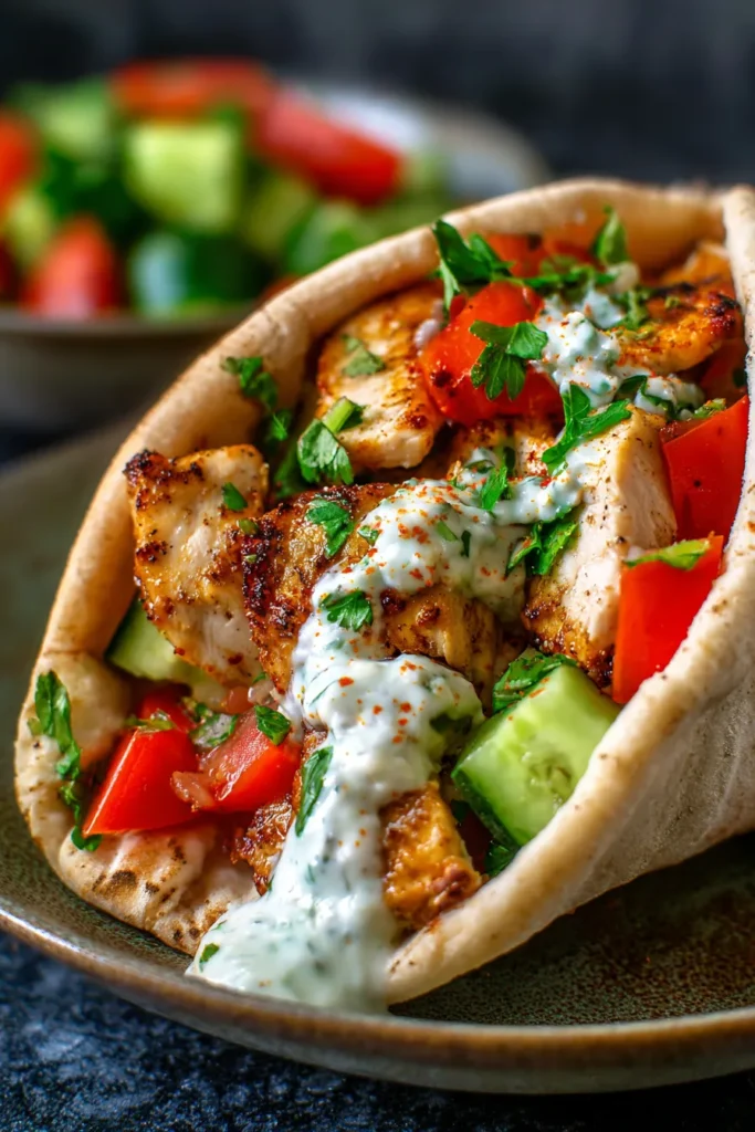 Easy Chicken Shawarma & Garlic Sauce Recipe – K-PopKitchen