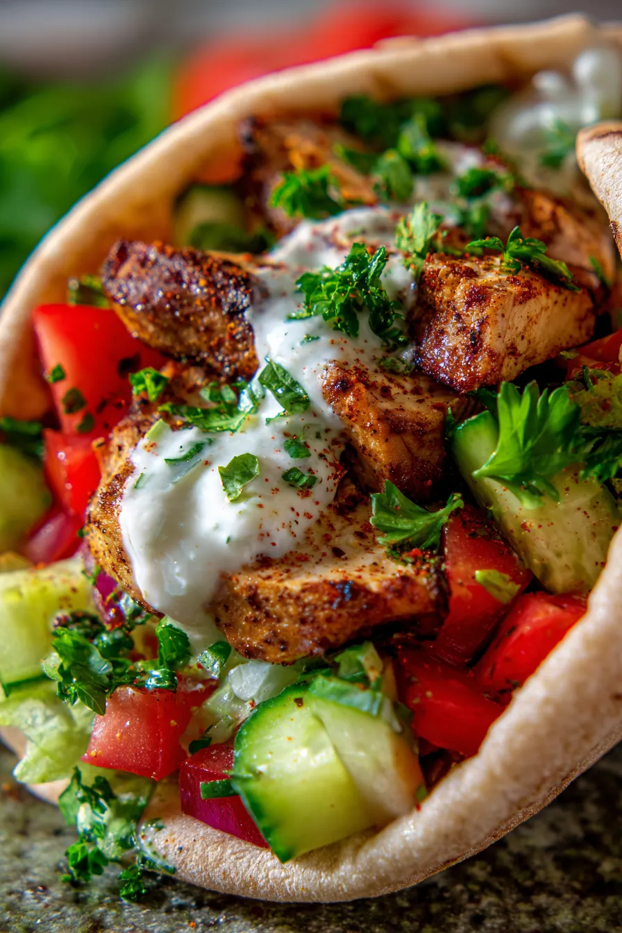 Chicken Shawarma with Garlic Sauce Recipe (Easy & Delicious) - k-popkitchen-wrap-assembly