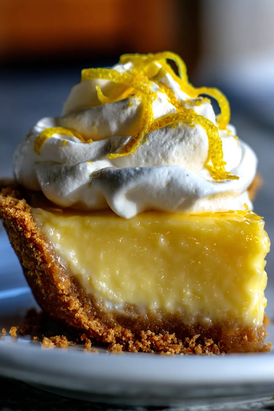 Creamy Lemon Dessert-closeup-zesty