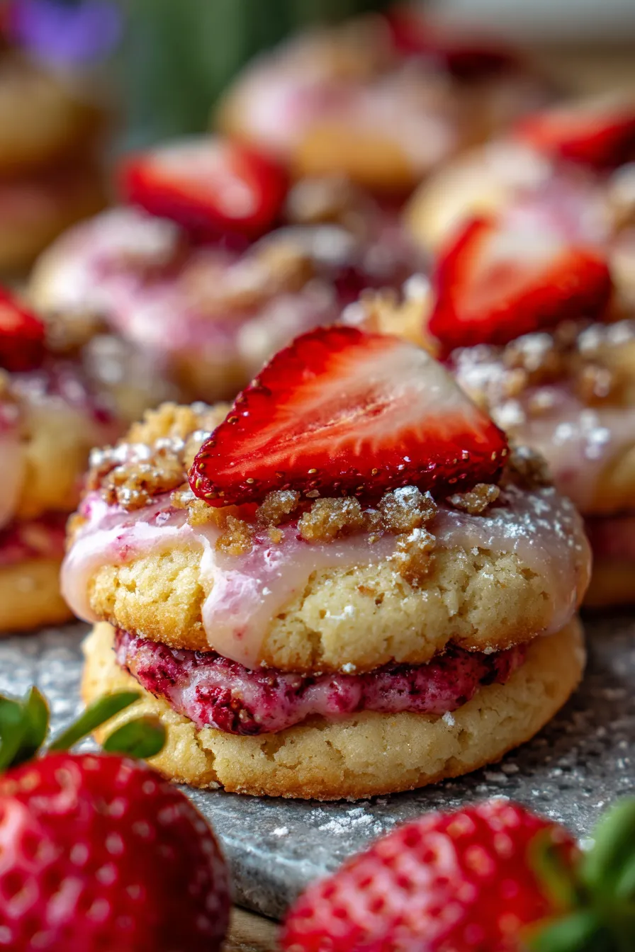 crunch shortcake cookie dessert