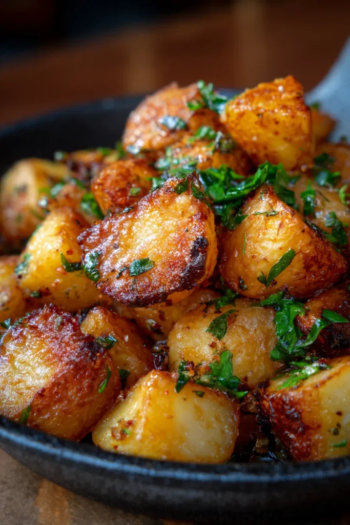 Crispy Garlic Butter Potatoes: Easy 30-Min Dinner Recipe