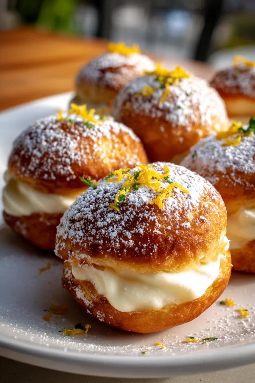 Delicious Italian Cream Bombs: A Must-Try Dessert Adventure-texture-closeup