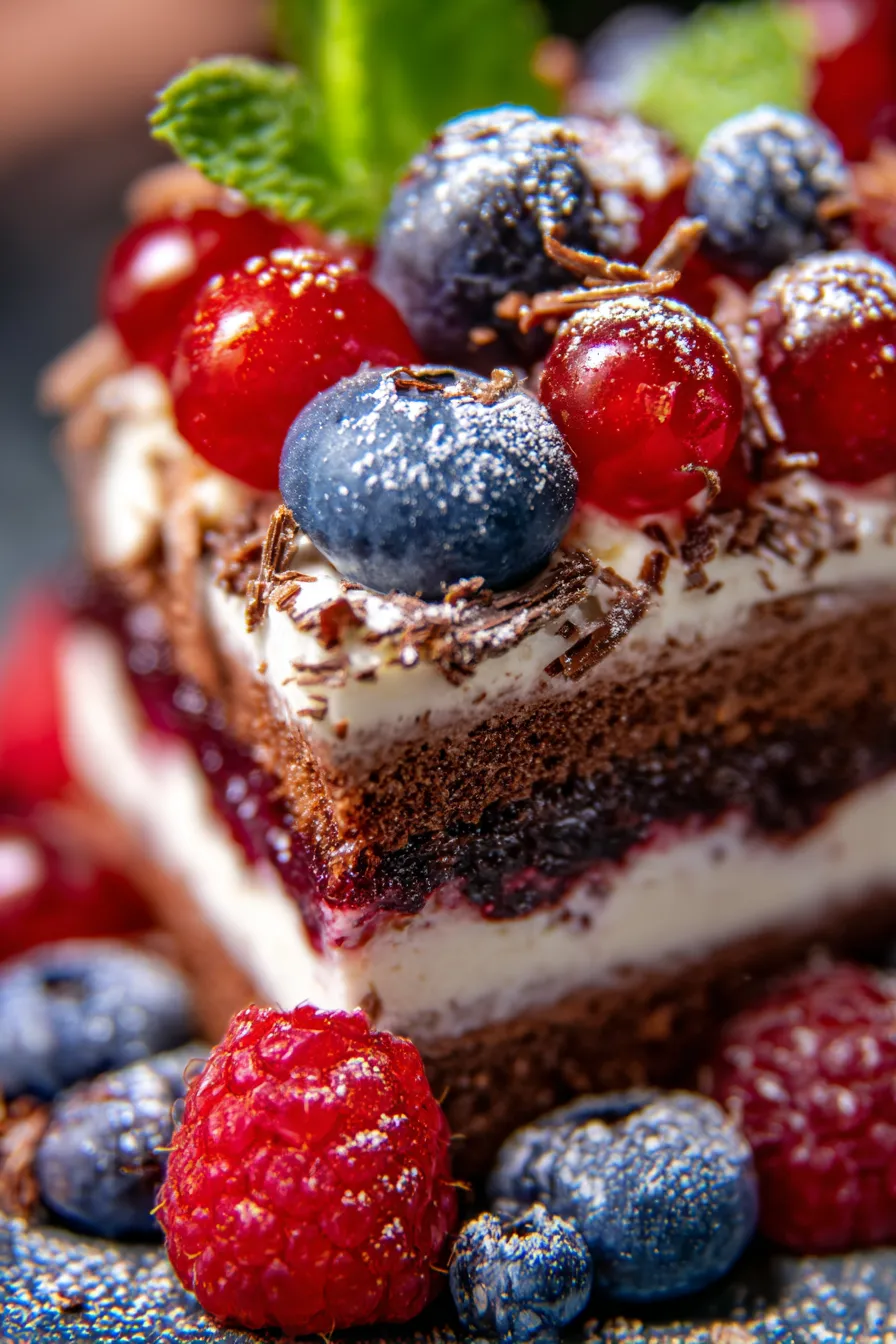 Delightful Dessert Extravaganza-berries-garnish