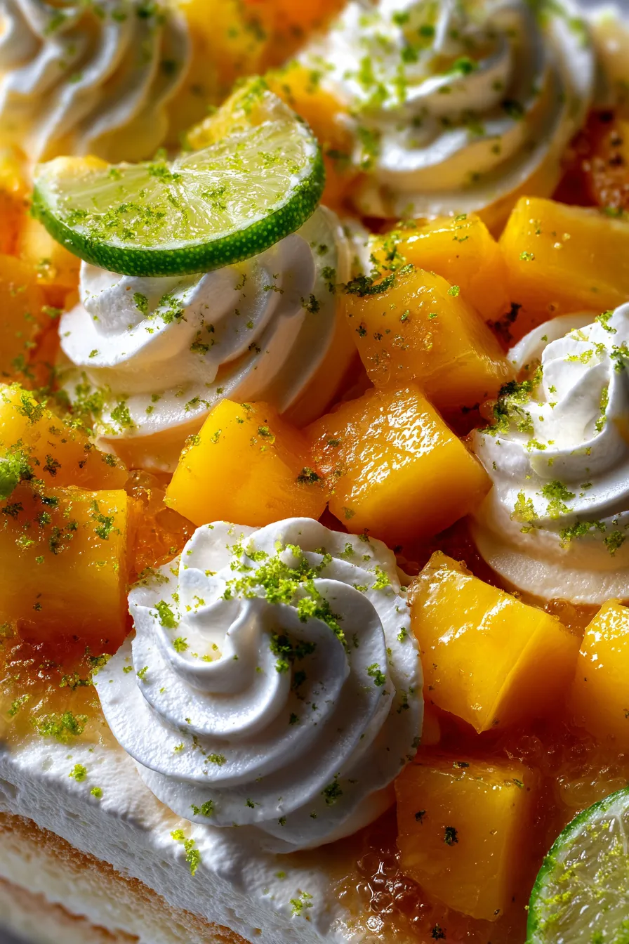 Dessert overhead view