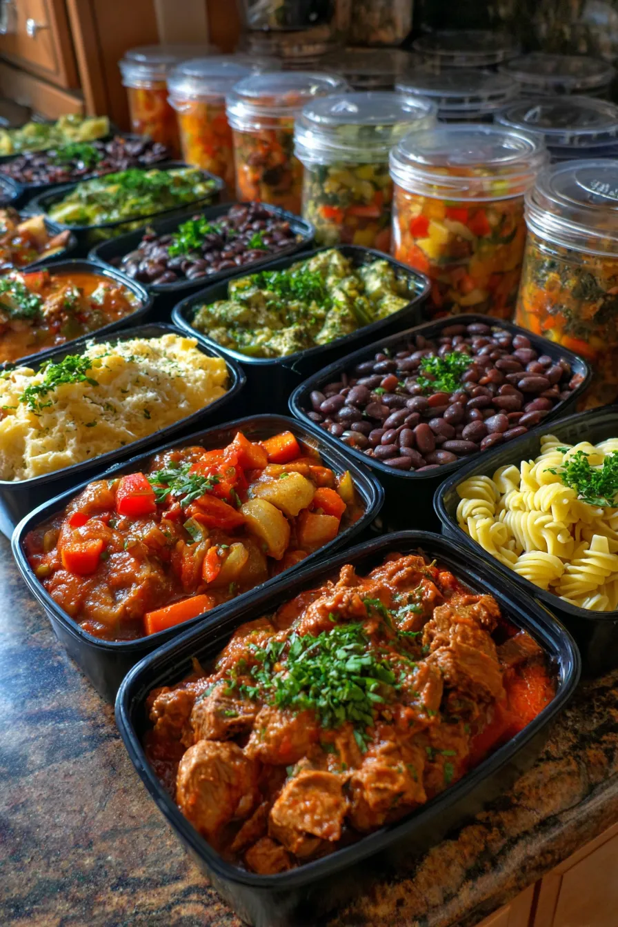 finished crockpot meal vibrant