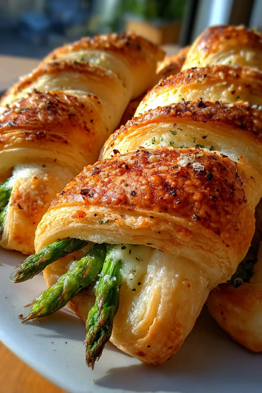 fresh asparagus appetizer spread