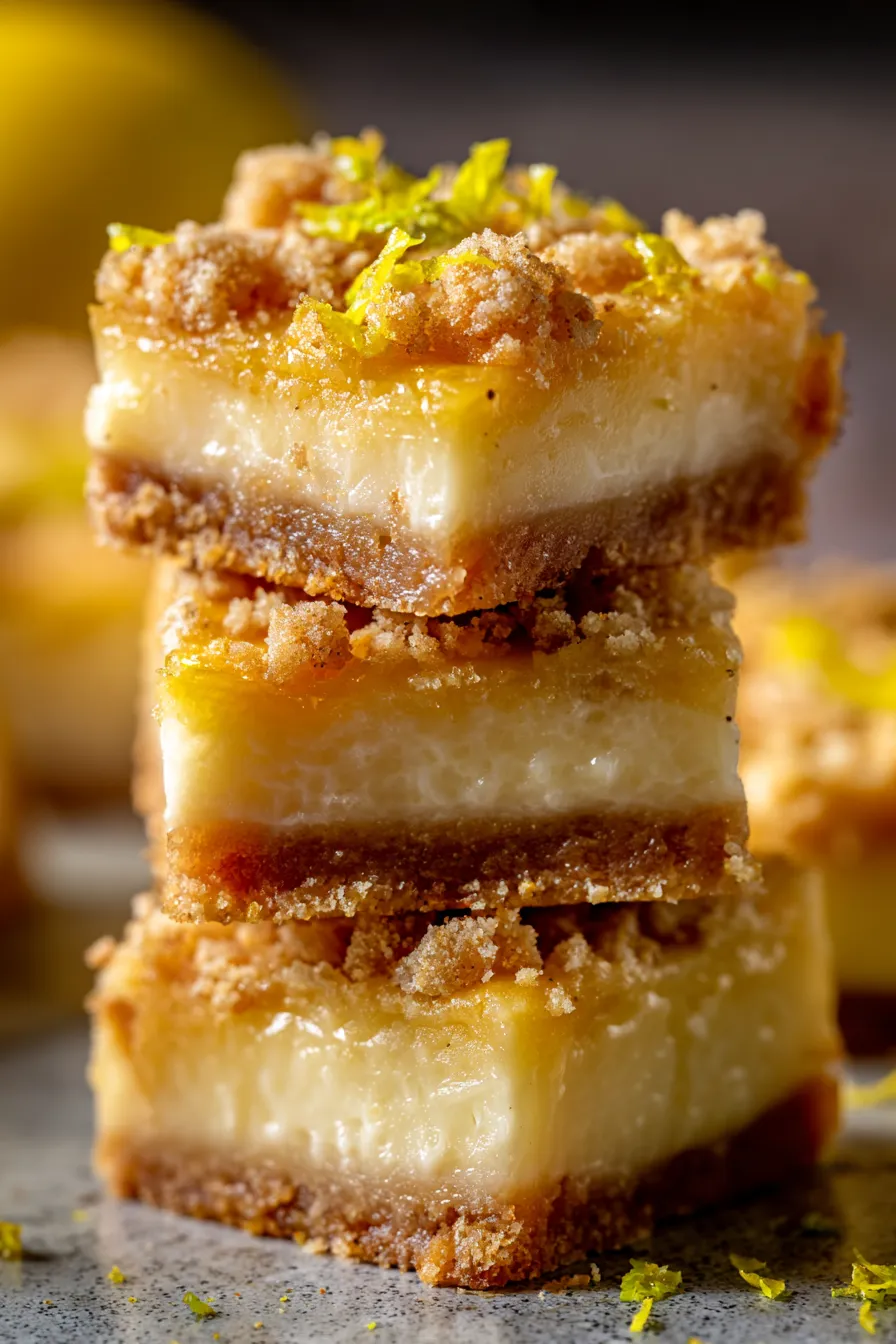 freshly baked lemon bars cooling