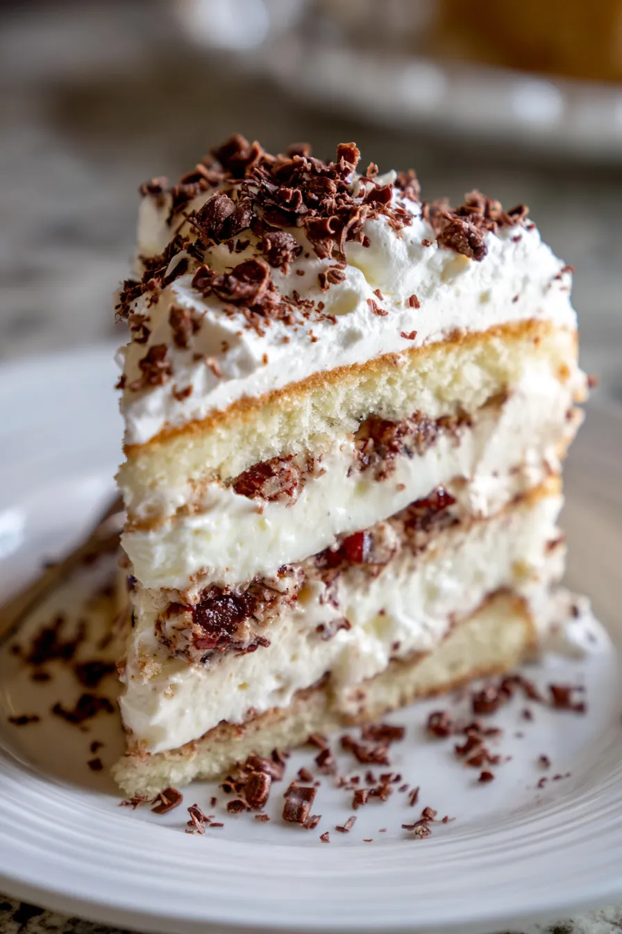 Heaven on Earth Cake: A Delightful Dessert Recipe! - decorated with chocolate - festive - party dessert